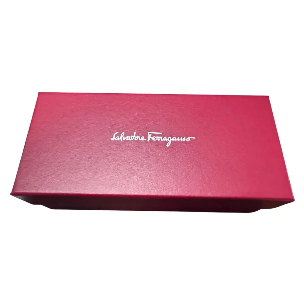 New Auth Salvatore Ferragamo Blue Frame Gancini Sunglasses 49mm - Picture 10 of 10